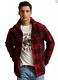 Polo Ralph Lauren Men's Plaid Knit Flannel Button Down Workshirt Red 2xl