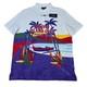 Polo Ralph Lauren Men's White Tahiti Island Club Graphic Classic Polo Shirt Nwt