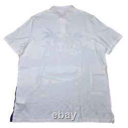 Polo Ralph Lauren Men's White Tahiti Island Club Graphic Classic Polo Shirt NWT Polo Ralph Lauren Men's White Tahiti Island Club Graphic Classic Polo Shirt NWT