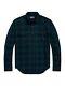 Polo Ralph Lauren Mens Button Down Plaid Flannel Workshirt Blue Large