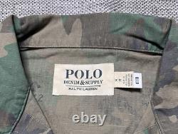 Polo Ralph Lauren Mens Denim & Supply Camo Ripstop Overshirt Size Medium $228