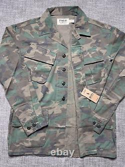 Polo Ralph Lauren Mens Denim & Supply Camo Ripstop Overshirt Size Medium $228