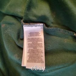 Polo Ralph Lauren Mens Green All Over Pony Race Mesh Knit Polo Shirt XXL/ 2XL