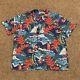 Polo Ralph Lauren Mens Hawaiian Shirt Volley Size 2xb Big 2x Parasailing Viscose
