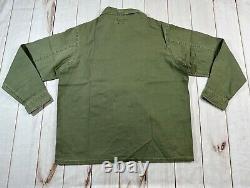 Polo Ralph Lauren Mens Jacket M Green Olive Classic Fit Herringbone Twill Shirt