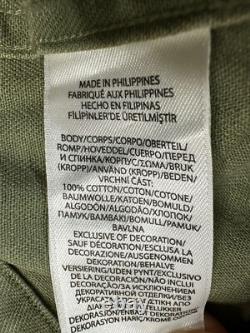 Polo Ralph Lauren Mens Jacket M Green Olive Classic Fit Herringbone Twill Shirt