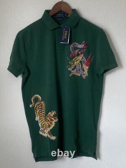 Polo Ralph Lauren Mens Laguna 1 Green Polo Shirt Size Medium NWT