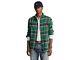 Polo Ralph Lauren Mens Twill Plaid Classic Fit Button Down Shirt Green Small