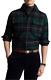 Polo Ralph Lauren Mens The Polo Tartan Button Down Workshirt Green 2xl