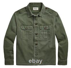 Polo Ralph Lauren Military Army Soldier Paratrooper Field Fatigue Jacket Shirt