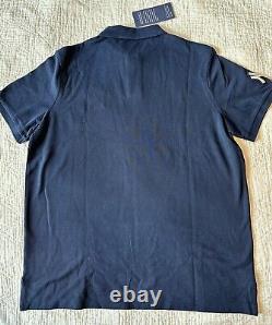 Polo Ralph Lauren NY Yankees Bear Classic Polo Shirt Navy Dead Stock Snow Beach