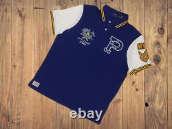 Polo Ralph Lauren Navy Blue Classic Fit Tennis Polo Size Large Brand New