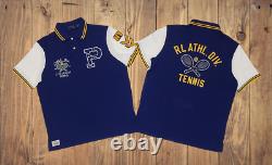 Polo Ralph Lauren Navy Blue Classic Fit Tennis Polo Size Large Brand New