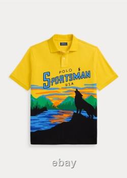 Polo Ralph Lauren Outdoor Print USA Classic Fit Polo Multi Size's NWT