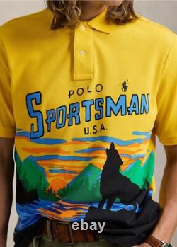 Polo Ralph Lauren Outdoor Print USA Classic Fit Polo Multi Size's NWT