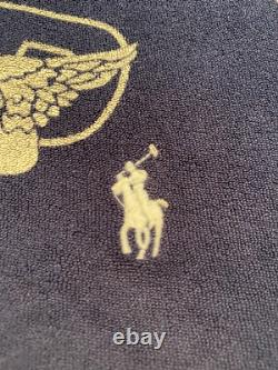 Polo Ralph Lauren P-Wing Terry Polo Golf Shirt Navy New WithTags Men's L