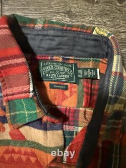 Polo Ralph Lauren Patchwork Shirt XXL
