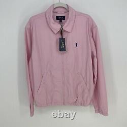 Polo Ralph Lauren Pink Cotton Bayport Jacket Size L NWT Preppy Unisex