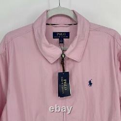 Polo Ralph Lauren Pink Cotton Bayport Jacket Size L NWT Preppy Unisex