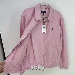 Polo Ralph Lauren Pink Cotton Bayport Jacket Size L NWT Preppy Unisex