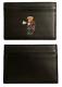 Polo Ralph Lauren (polo Bear) Cocoa Dual Side With Pouch Slim Card Case Black New
