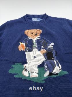 Polo Ralph Lauren Polo Bear Crewneck Jumper RLX Size M