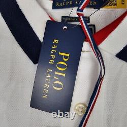 Polo Ralph Lauren Polo Shirt Size Mens Large Custom Slim Olympic Team USA NEW