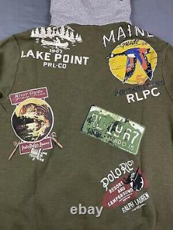 Polo Ralph Lauren Polo Sportsman Hoodie Sweatshirt Country Outdoors 2XLT XXL 2XL