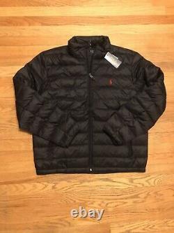 Polo Ralph Lauren Puffer Jacket Black Size M