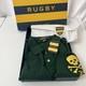 Polo Ralph Lauren Rlfc Big Skull Rugby Short Sleeve Shirt Men Xl Green New Rare