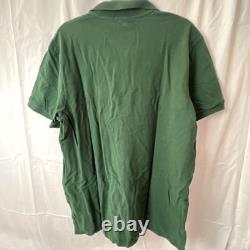 Polo Ralph Lauren RLFC Big Skull Rugby Short Sleeve Shirt Men XL Green New Rare