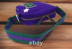 Polo Ralph Lauren RRL Bear Royal Purple Shoulder Bag Pack New Tags FAST SHIP