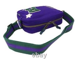 Polo Ralph Lauren RRL Bear Royal Purple Shoulder Bag Pack New Tags FAST SHIP