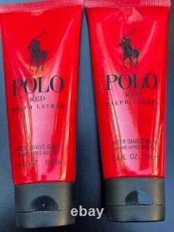 Polo Ralph Lauren Red After Shave Balm 3.4 oz each Tube qty 2