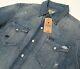 Polo Ralph Lauren Repaired Distressed Stitched Denim Western Cowboy Rodeo Shirt