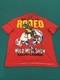 Polo Ralph Lauren Rodeo Wild West Shoe Mesh Polo Shirt Red Men's Sz Large L