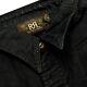 Polo Ralph Lauren Rrl Dark Indigo Cotton Linen Moleskin Western Workshirt $299+p