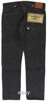 Polo Ralph Lauren Rrl Raw Rigid Slim Fit Japanese Selvedge Buckleback Jeans $420