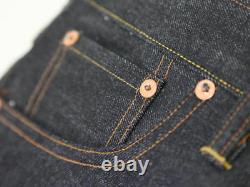 Polo Ralph Lauren Rrl Raw Rigid Slim Fit Japanese Selvedge Buckleback Jeans $420