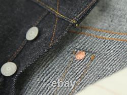 Polo Ralph Lauren Rrl Raw Rigid Slim Fit Japanese Selvedge Buckleback Jeans $420