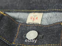 Polo Ralph Lauren Rrl Raw Rigid Slim Fit Japanese Selvedge Buckleback Jeans $420