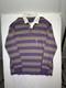 Polo Ralph Lauren Rugby Shirt Men's 2xl Custom Fit Purple Green Striped New