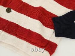 Polo Ralph Lauren Shawl Cardigan Sweaters Stars & Stripes USA Flag