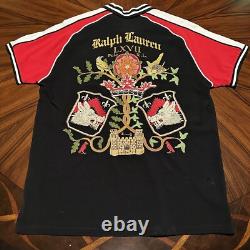 Polo Ralph Lauren Shirt Large Embroidered Chinese New Year Boar Knit Pig Mens