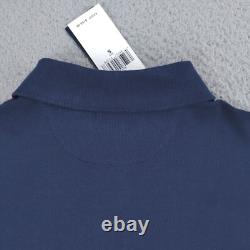 Polo Ralph Lauren Shirt Men Small Blue Mesh Classic Fit Basketball Pony Polo NEW