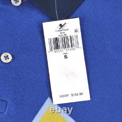 Polo Ralph Lauren Shirt Men Small Blue Mesh Classic Fit Basketball Pony Polo NEW