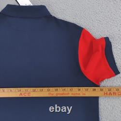 Polo Ralph Lauren Shirt Men Small Blue Mesh Classic Fit Basketball Pony Polo NEW