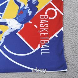 Polo Ralph Lauren Shirt Men Small Blue Mesh Classic Fit Basketball Pony Polo NEW