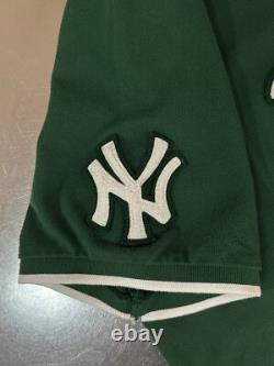 Polo Ralph Lauren Shirt Men's L New York Yankees Classic Fit Cotton Green White