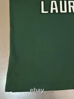 Polo Ralph Lauren Shirt Men's L New York Yankees Classic Fit Cotton Green White